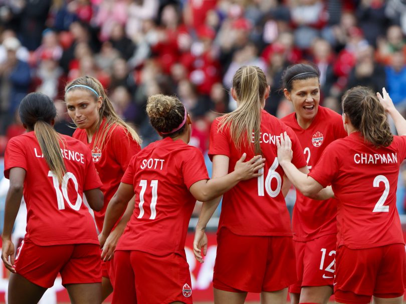 Canadian Women start at the Olympic