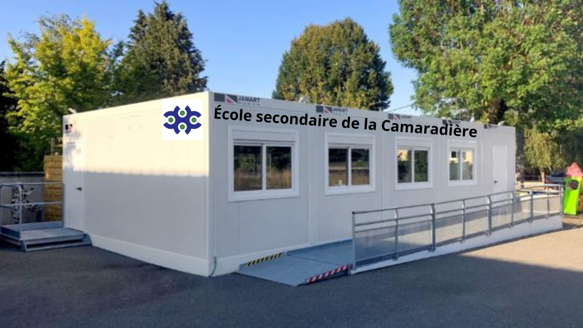 Portable Classrooms at La Camaradière