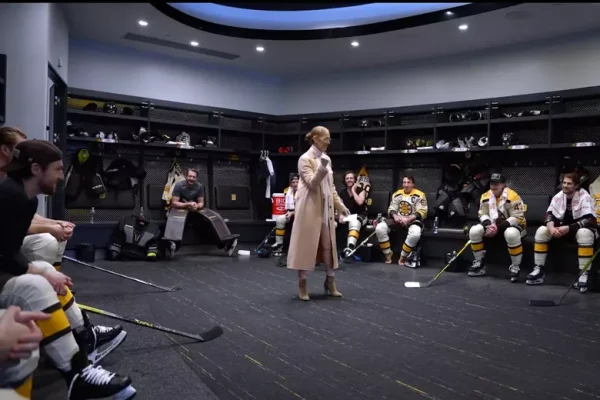 A Surprising Visit For The Bruins of Boston