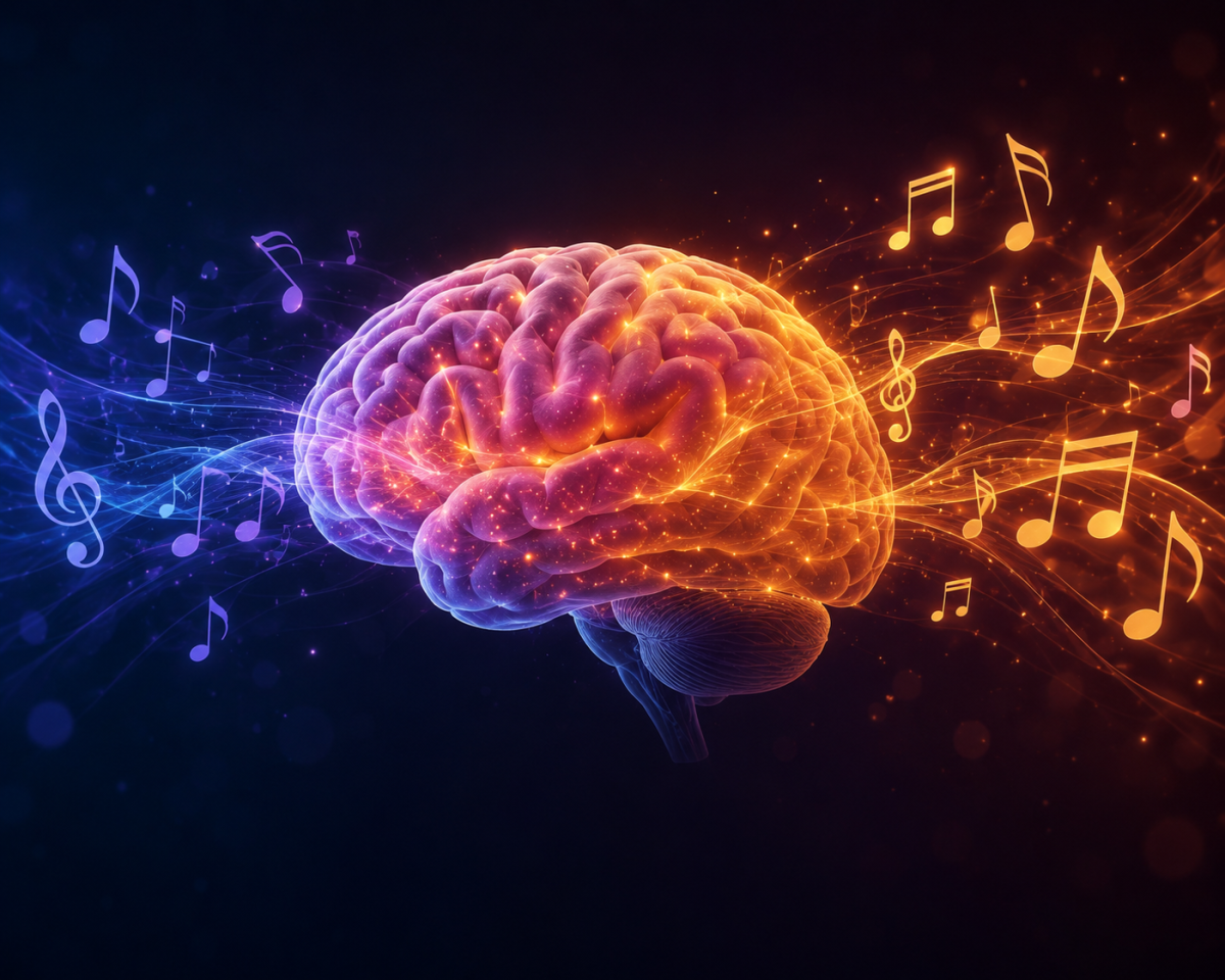 How can music influence our mood?