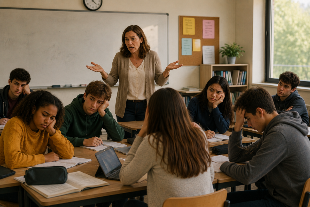 Learning or Surviving Class? The Role of the Teacher