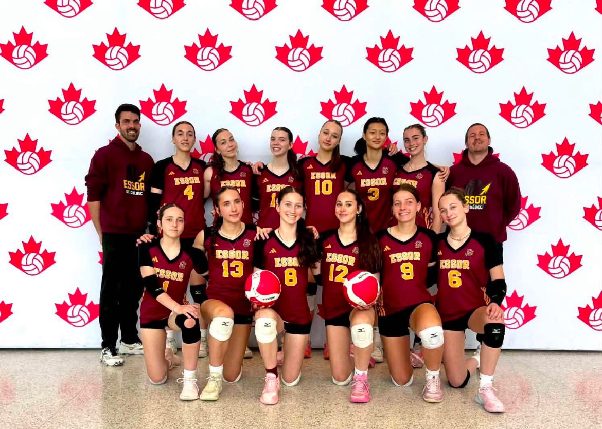 Club Essor Quebec Volleyball Team Performed Well at National Level